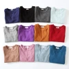 For the autumn and winter of 2025, Korean-style girls' candy long-sleeved base layer, versatile candy basic boys' round-neck brushed T-shirt Application Scenario